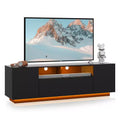 TV Stand for 65 Inch TV, 58 Entertainment Center with Storage Cabine