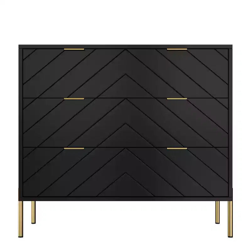 CLIHOME 3-Drawer Standard Chest Decorative Storage Drawers