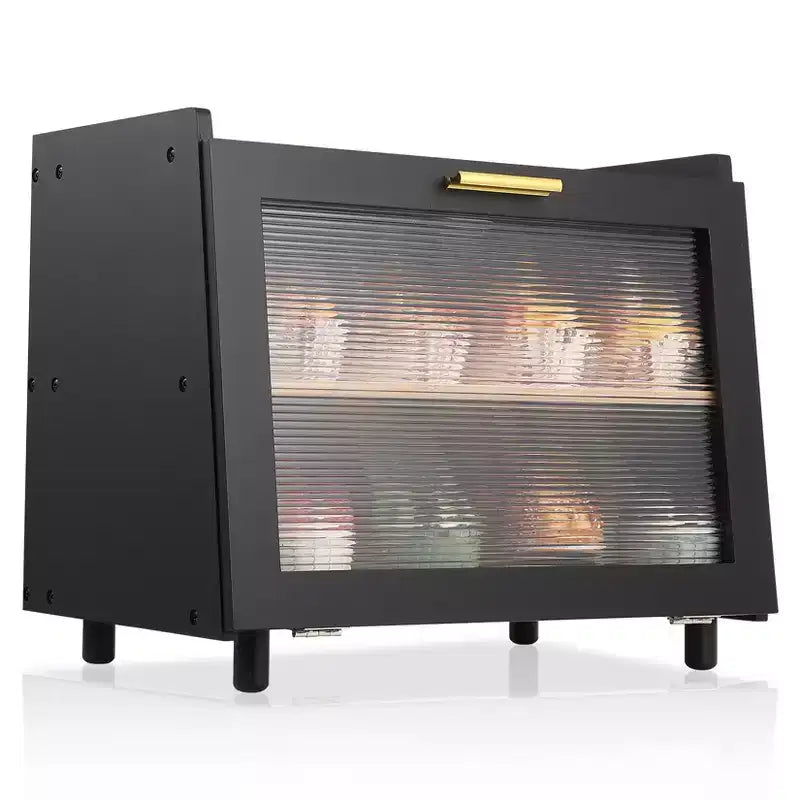 Double Layer Bread Box for Kitchen, Large Capacity Bread Box, Farmhouse Bread Storage Bin, Bamboo Bread Storage Container