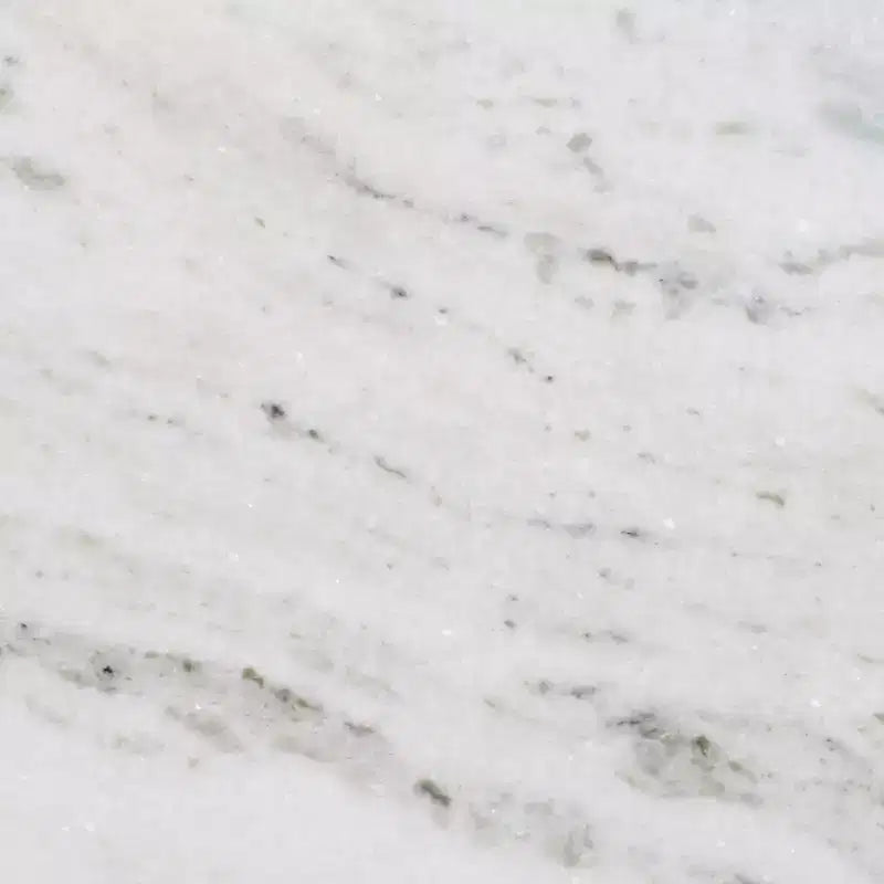 Tavolino Rotondo Off-White e Marrone con Piano in Marmo e Base in Legno, 1 Persona
