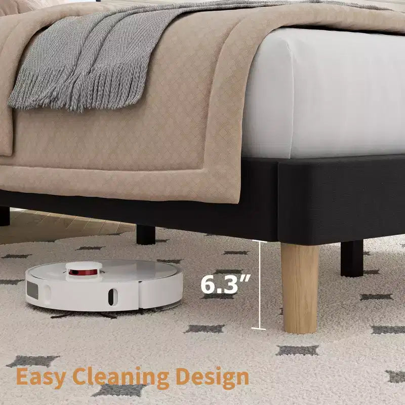 Letto imbottito in velluto beige/nero/grigio/rosa, singolo, set da 2
