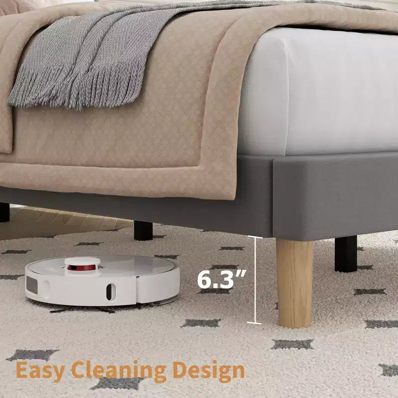 Letto imbottito in velluto beige/nero/grigio/rosa, singolo, set da 2