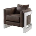 Acme Furniture Betla Leather Accent Chair Espresso