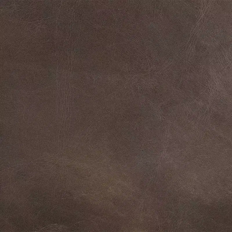 Poltrona girevole in pelle espresso, 1 posto